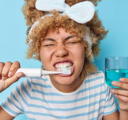 Hydrogen peroxide teeth whitening - daily use